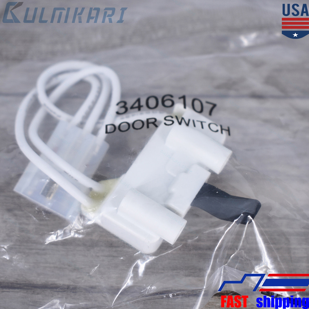For Whirlpool Dryer Door Switch WP3406107 Kenmore AP6008561 PS11741701 US