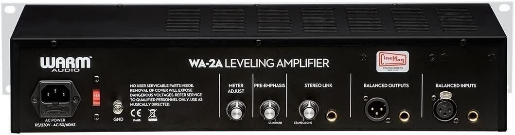 Warm Audio WA-2A Tube Opto Compressor, Silver