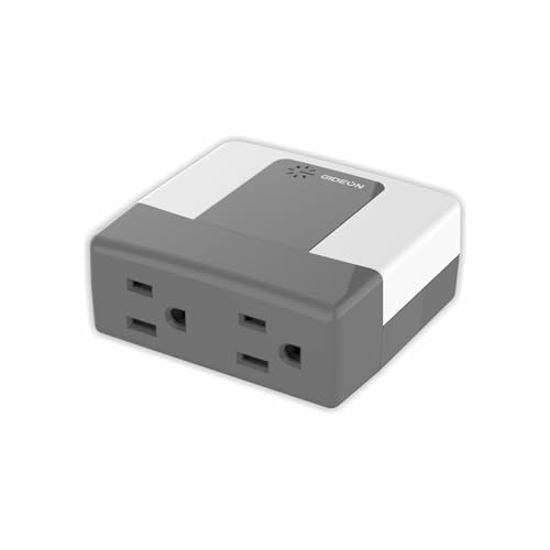 Surge Protector, Voltage Protector for Refrigerator, Air Conditioner 2 Outlet
