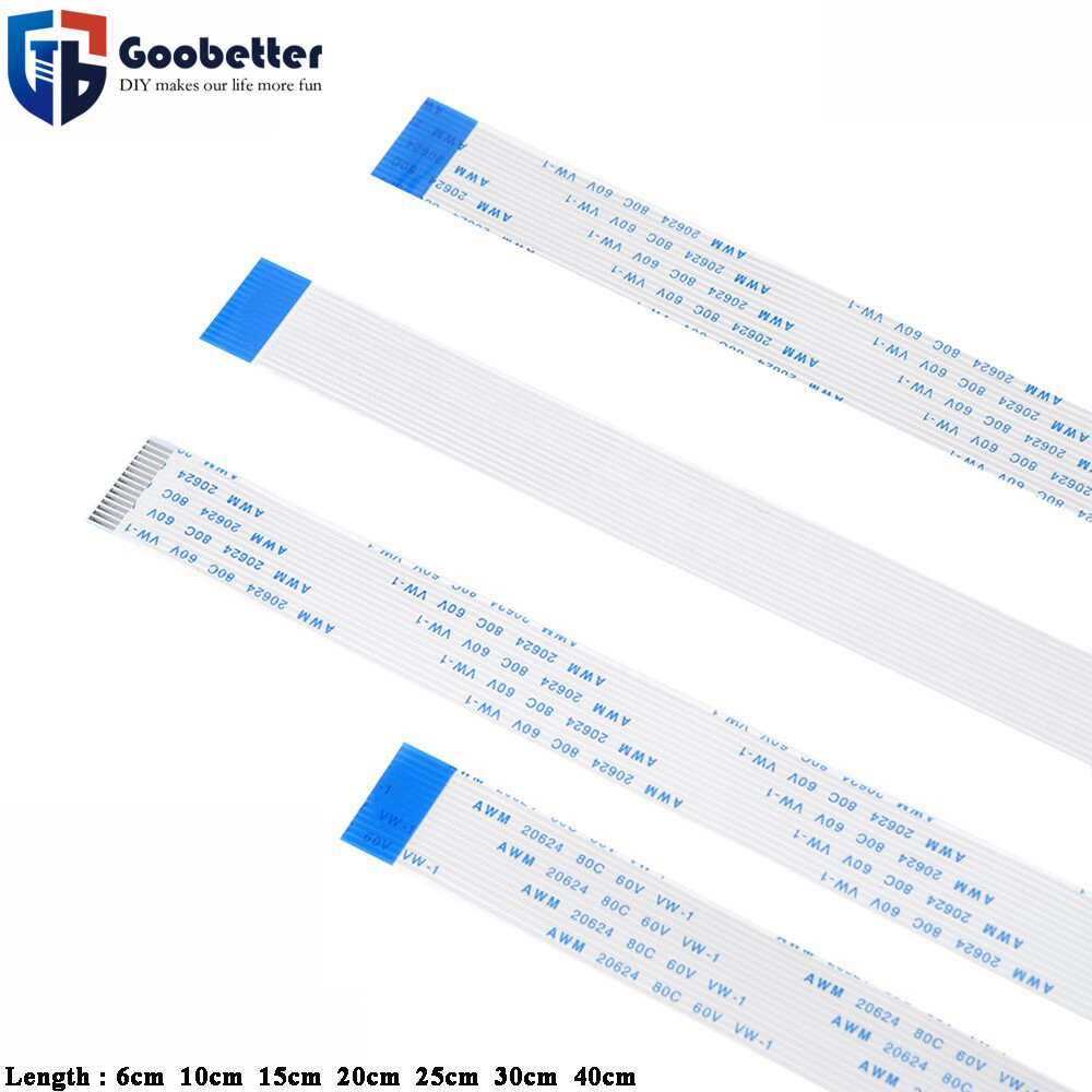 4 6 8 10 12 14 16 18 20 Pin 0.5mm/1mm Pitch FPC FFC Ribbon Flexible Flat Cable