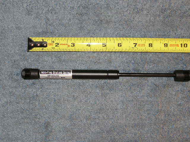 10” 50# Tool Toy Chest Shop Job JO Box Nitro Prop Strut Door Lid Stay Prop Rod