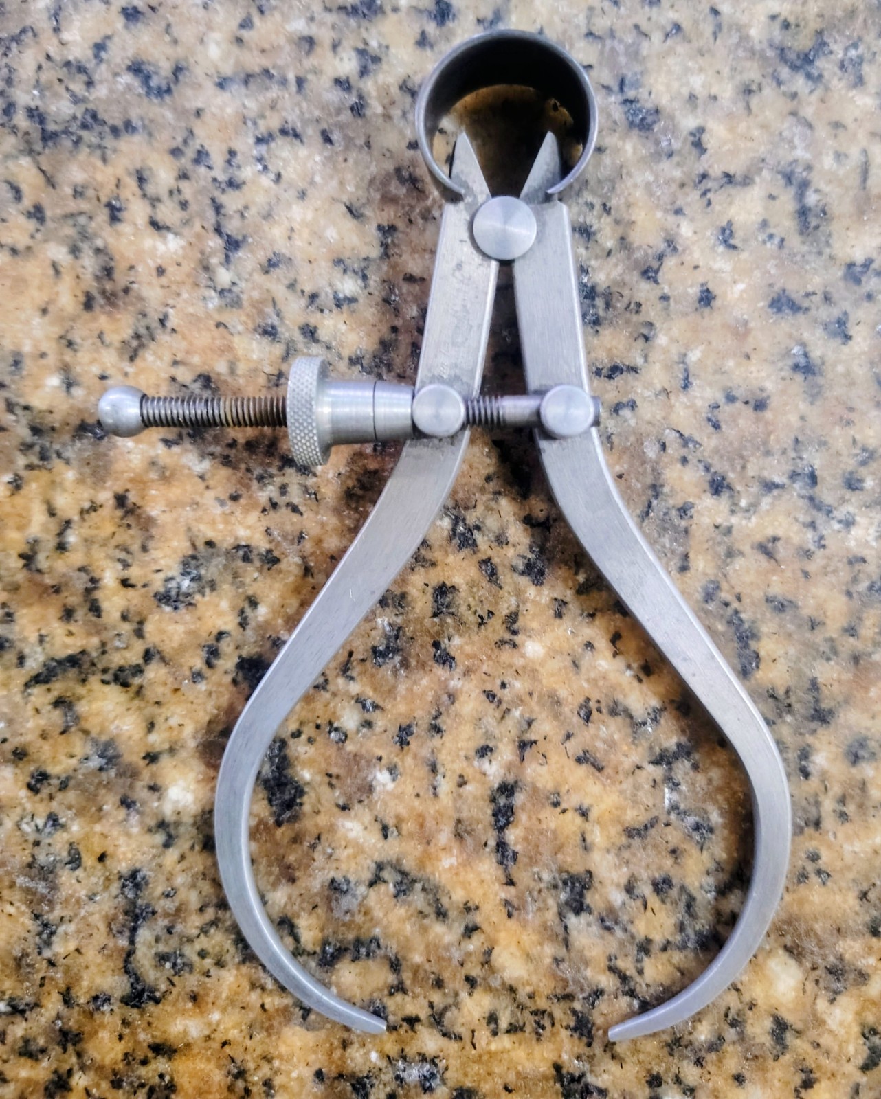 🗽 VINTAGE LUFKIN RULE 4" OD CALIPER MACHINIST/ TOOLMAKER