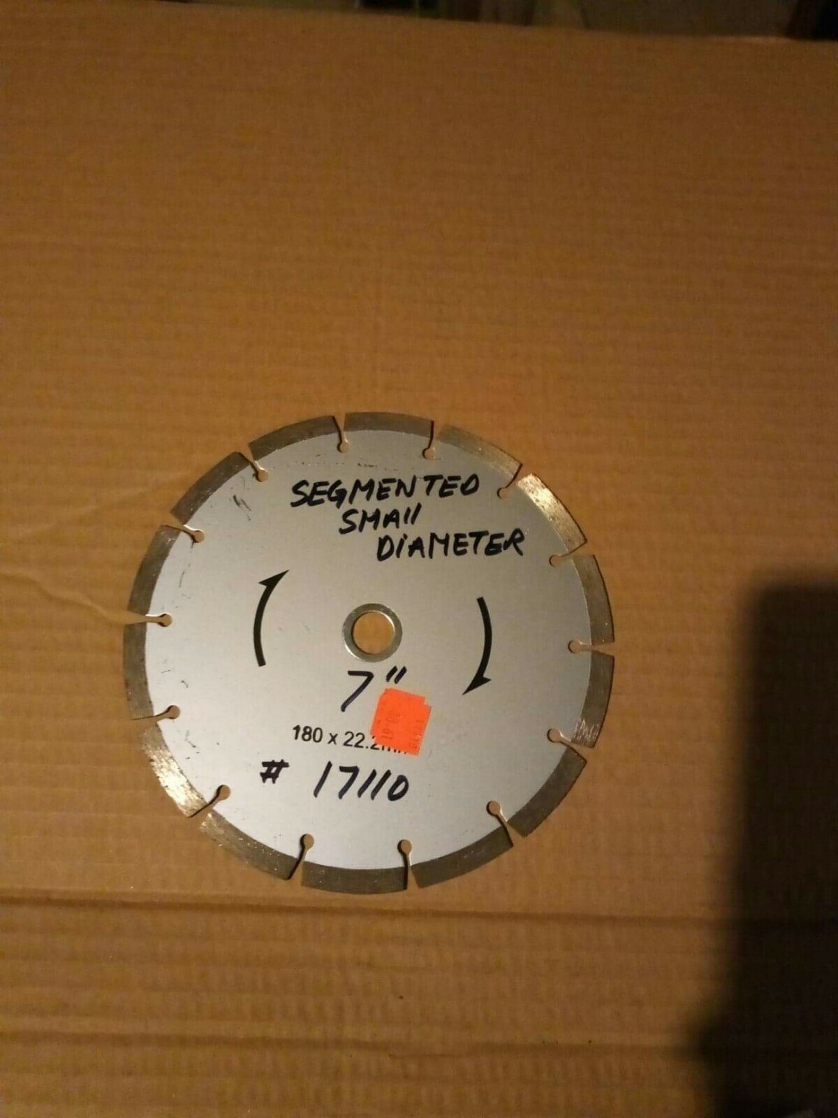 7" Segmented Diamond Saw Blade #17110