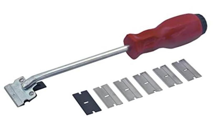 52000 Razor Blade Scraper,Red One Size