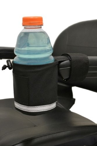 Diestco Unbreakable Cupholder With Front Mount | Attaches Easily To Armrests on