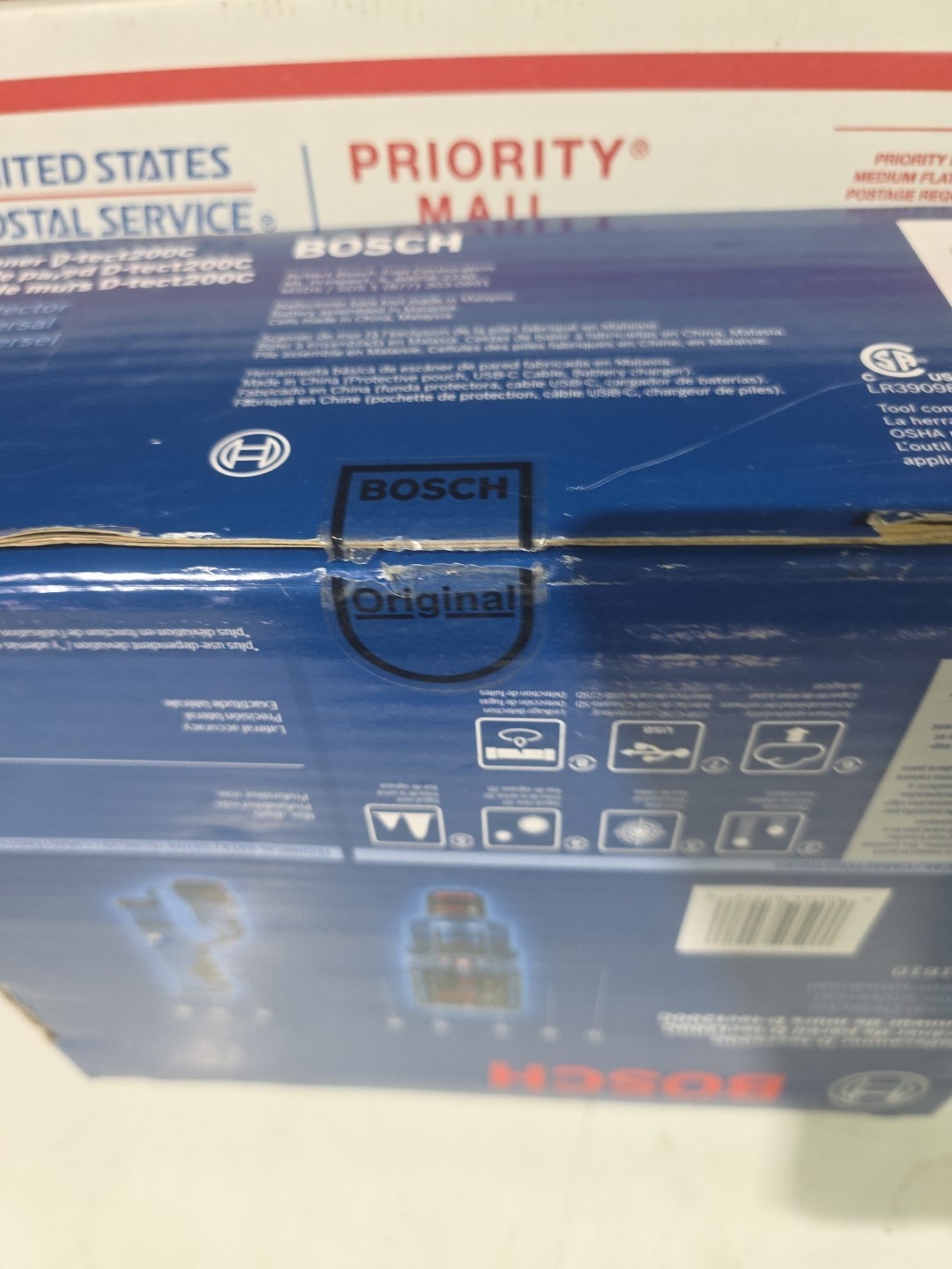 Bosch D-TECT200C Wall Scanner - Blue