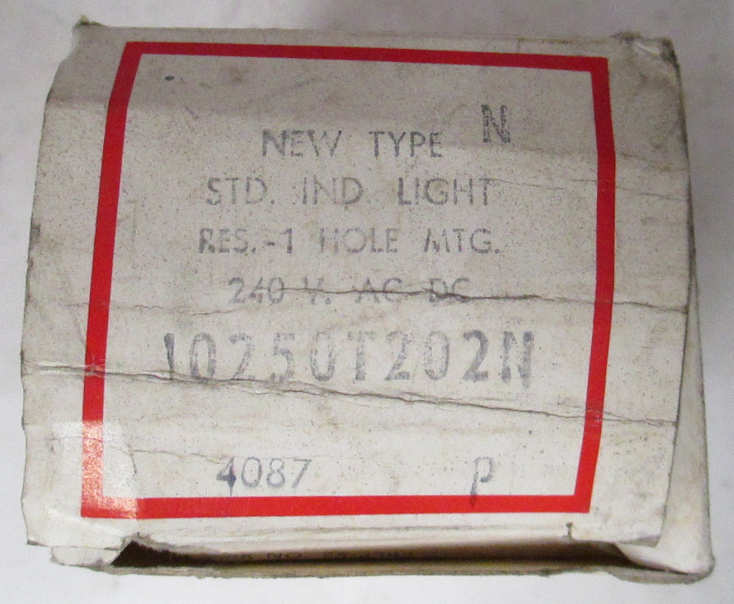 Cutler-Hammer 10250T202H New Type Indicator Light
