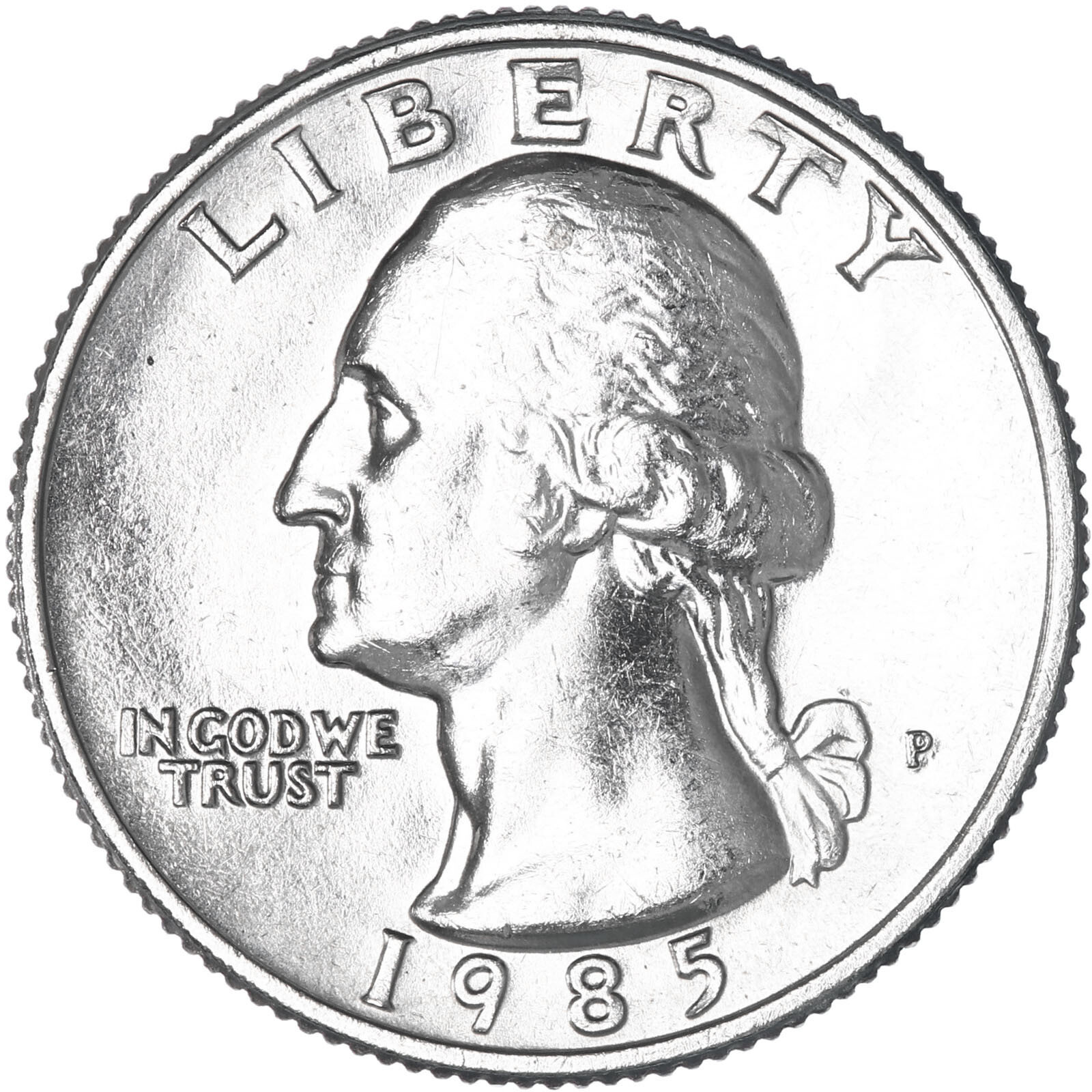 1985 P Washington Quarter BU US Coin