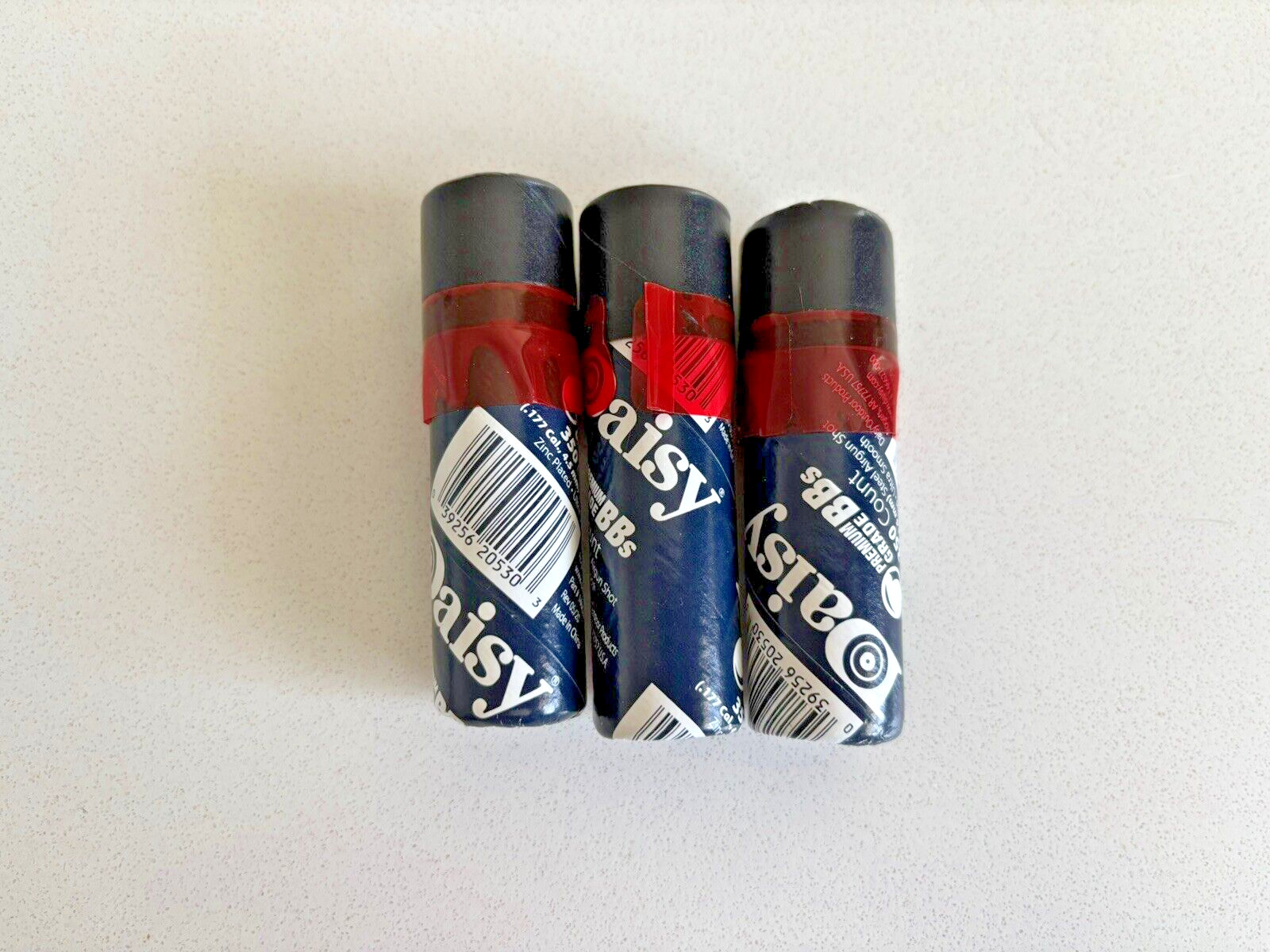 Lot of 3 Daisy 350 ct Zinc Plated Steel .177 Caliber 4.5mm BBs
