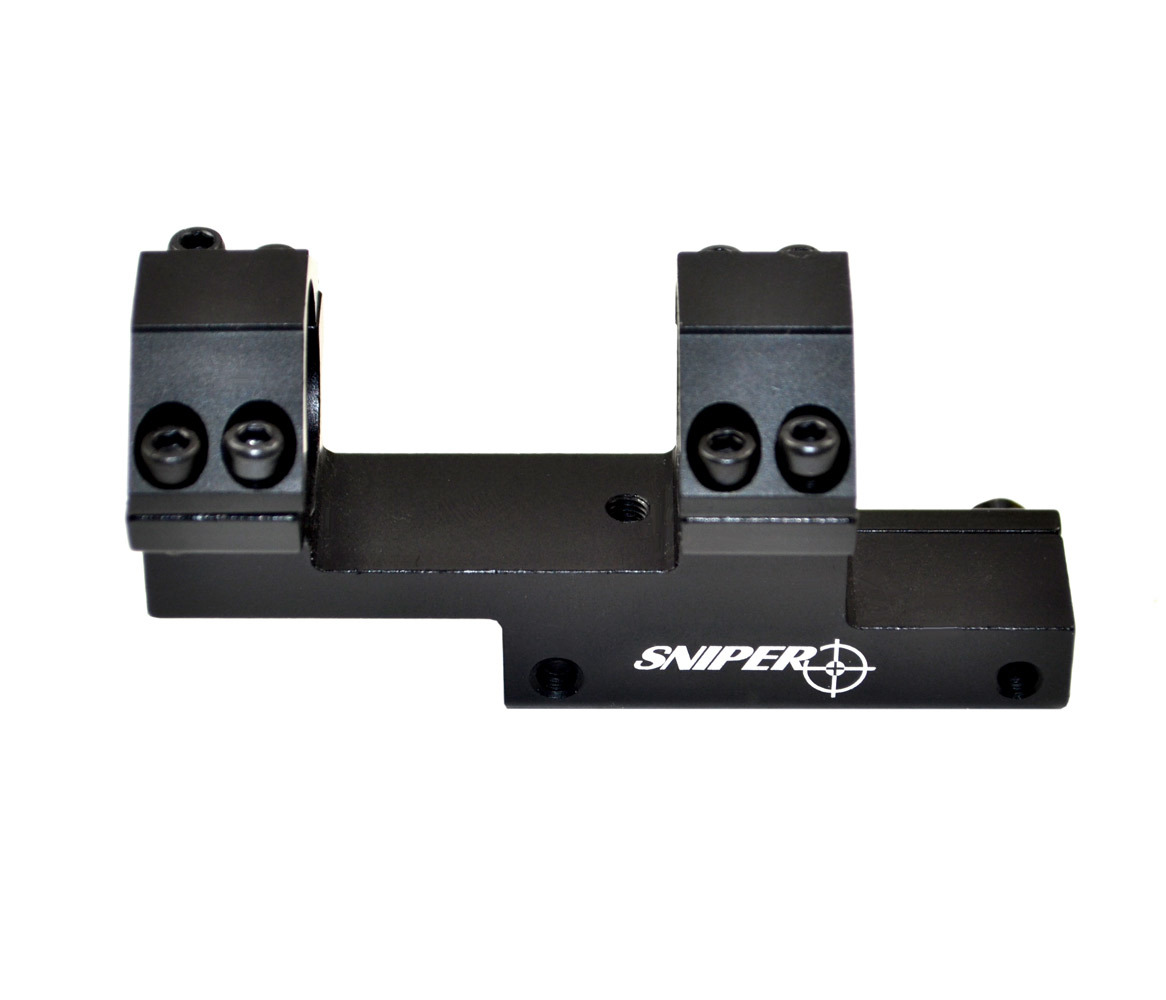 1" Dovetail Offset Scope Mount Rings 1pc, 1 inch 25mm Diameter Fits All Dovetail