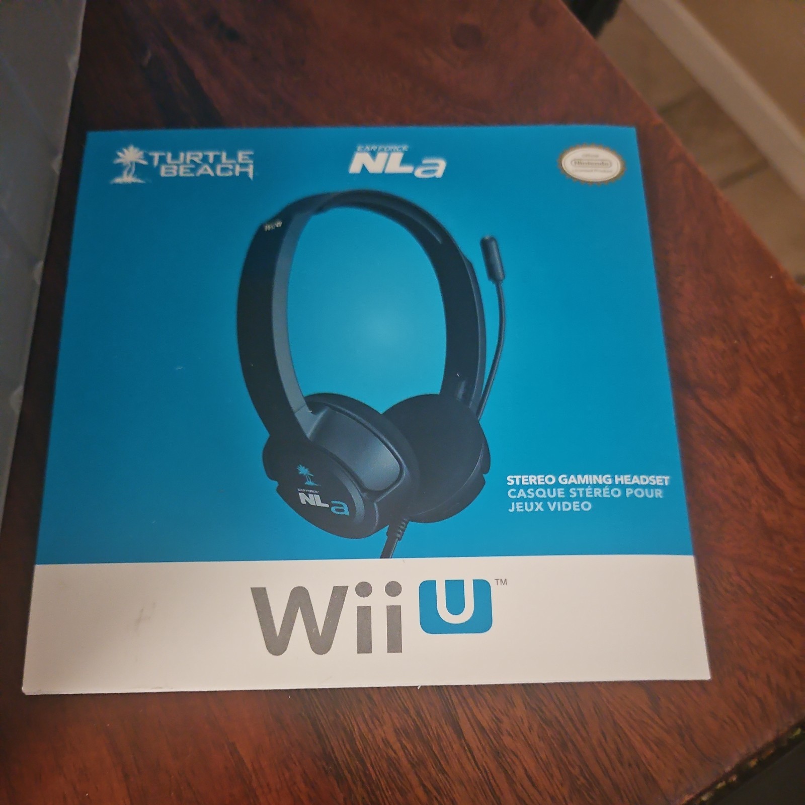 Turtle Beach EarForce NLA WiiU Gaming Headset New Open Box