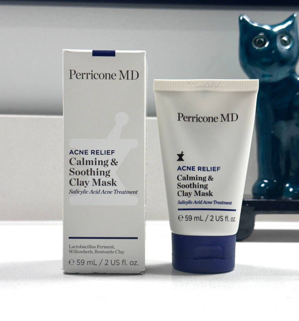 Perricone MD Acne Relief Calming & Soothing Clay Mask 2 fl oz Exp 03/2027 Sealed