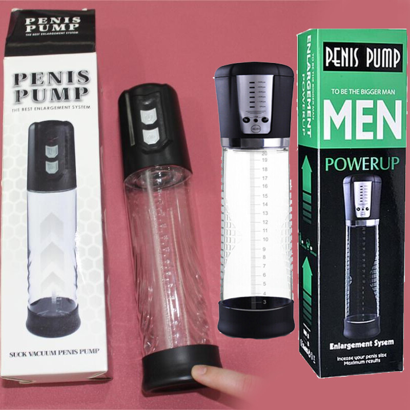 Male Exercise Vacuum Penis Pump Powerful US Enhancement Penis Enlargement BG