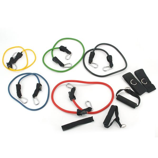 5 PC Resistance Bands Set - Workout Exercise Fitness Bands - NEW