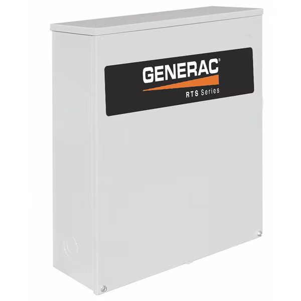 Generac 100 Amp Transfer Switch 120/208 3-Phase NEMA 3R CUL RTSN100G3 Generac