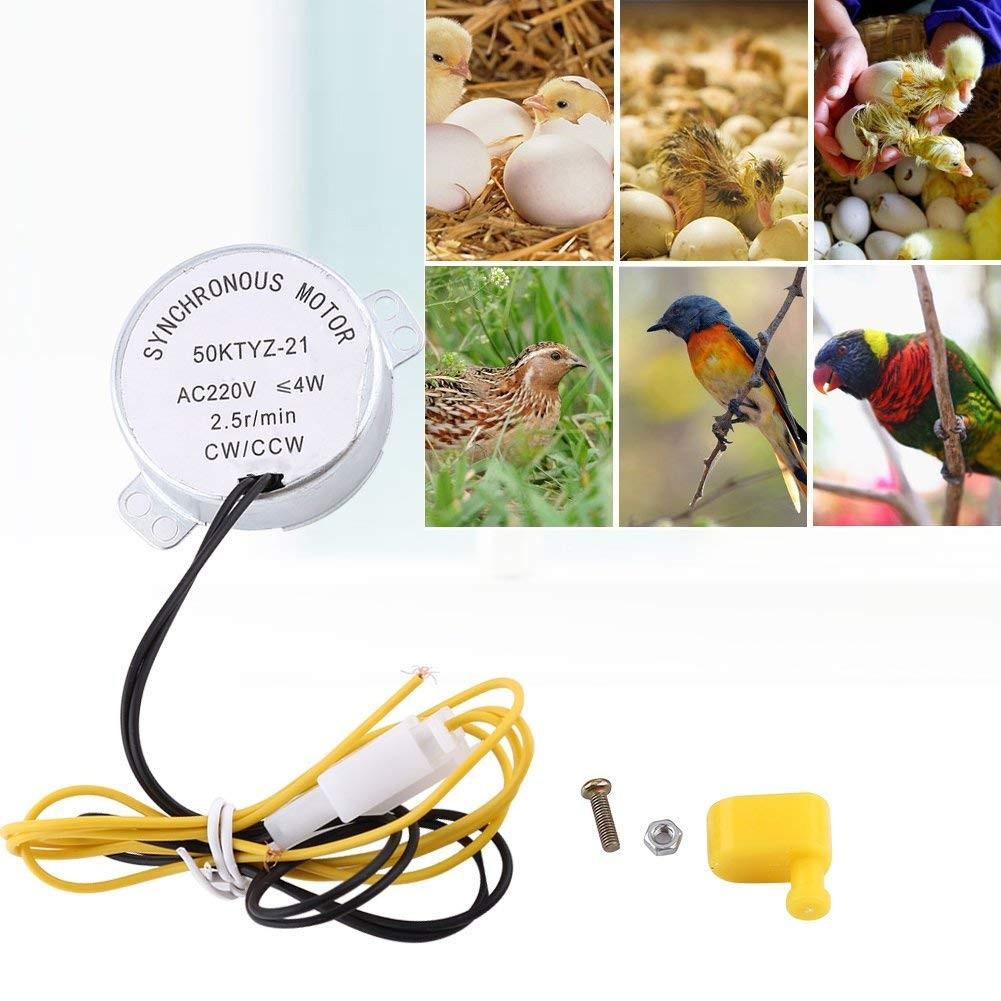 Versatile Egg Turner Motor - Precision Synchronous Control for Incubator Use