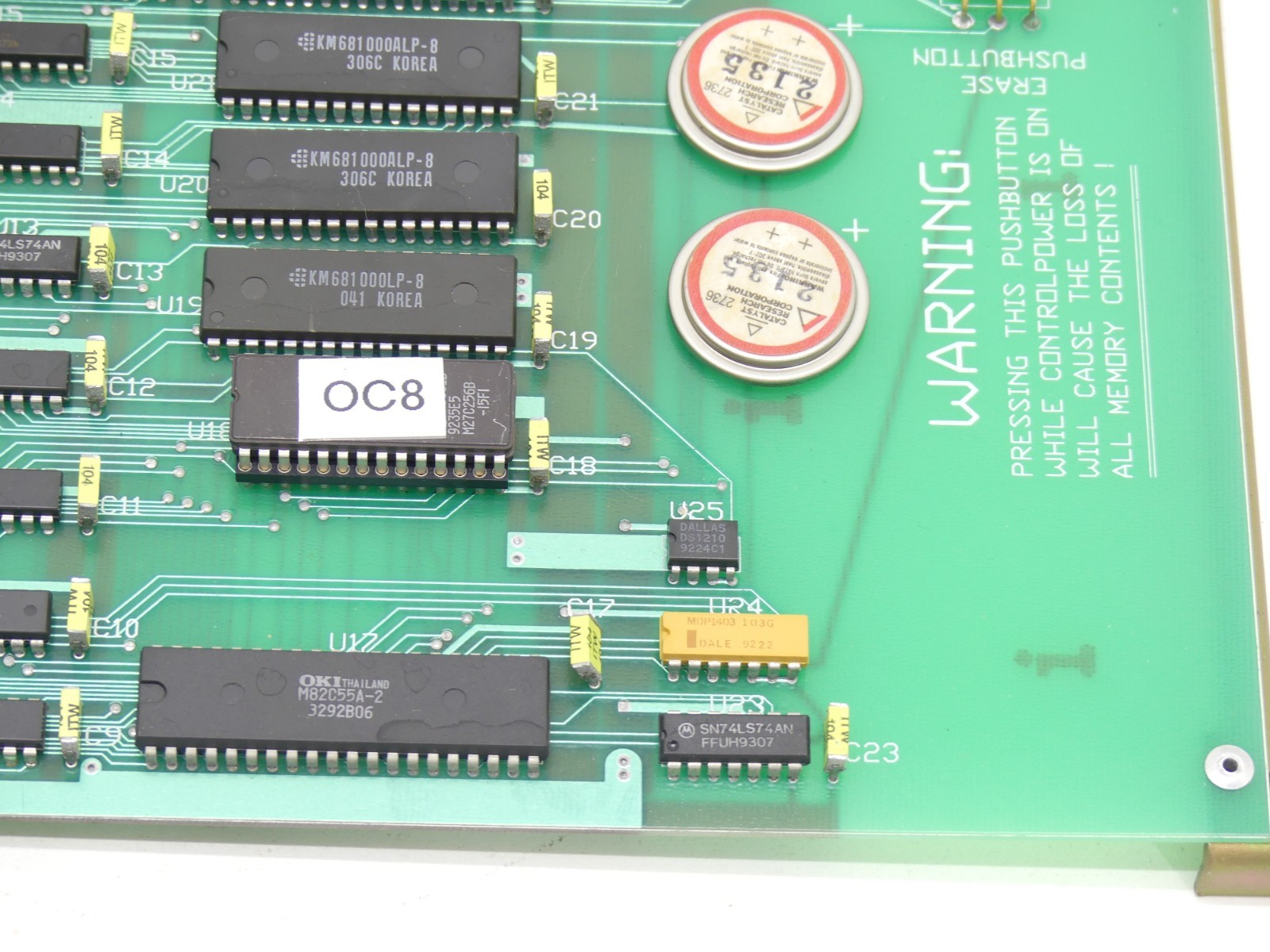 Tulip Electronics Fanram-1 Rev. A 1280 Meter Version Memory Board