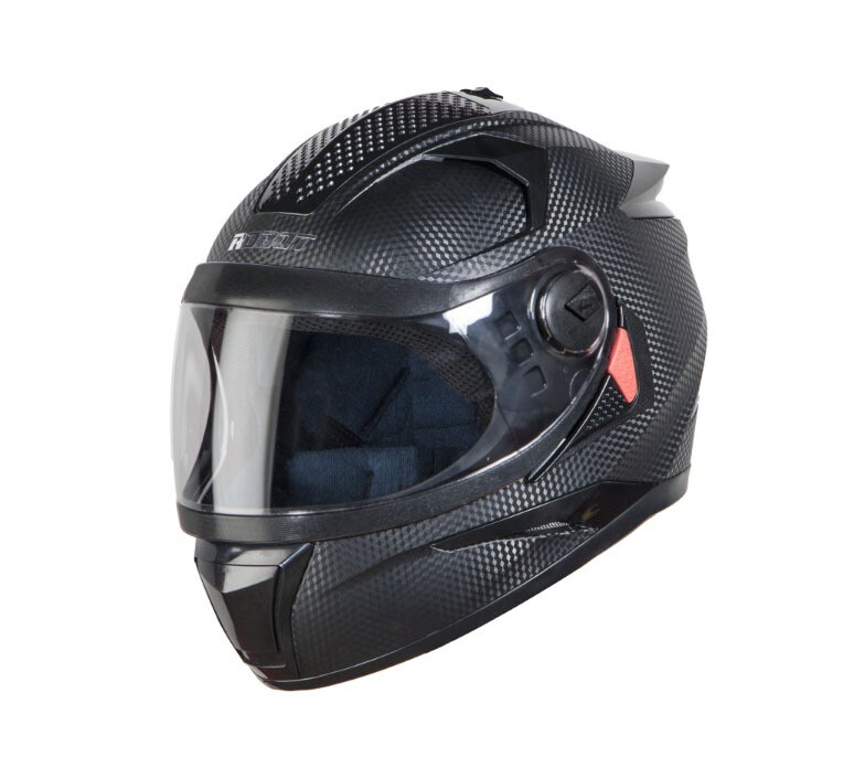 SBH-17 ROBOT Dashing Black Color Full Face Helmet L Size 600MM New @US