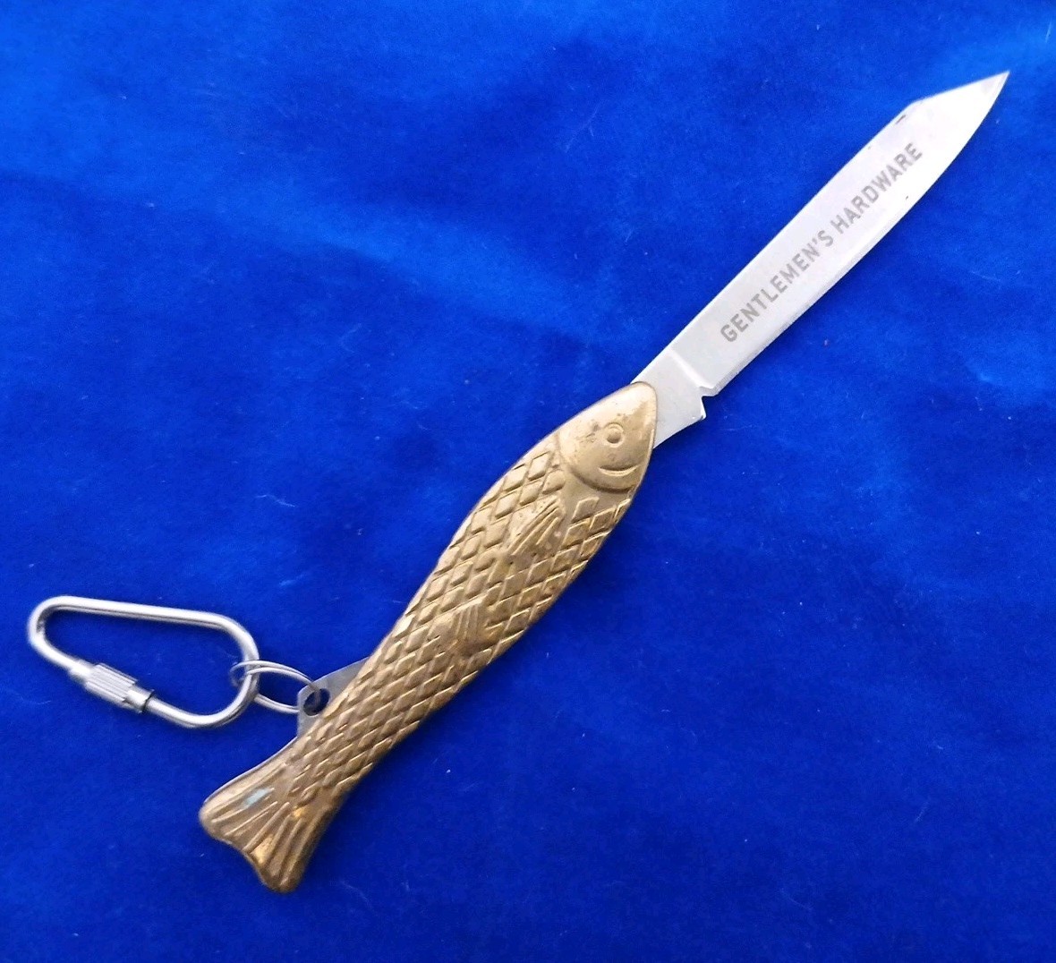Gentleman’s Hardware Fish Shaped Keychain Knife