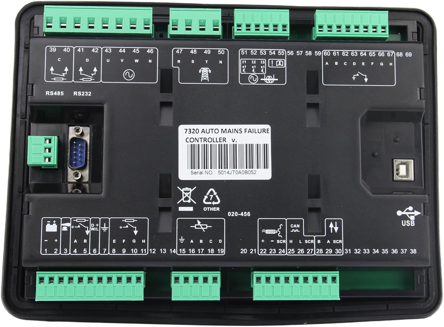Universal DSE7320 Controller Auto Start Module With Dual Protection Replacement