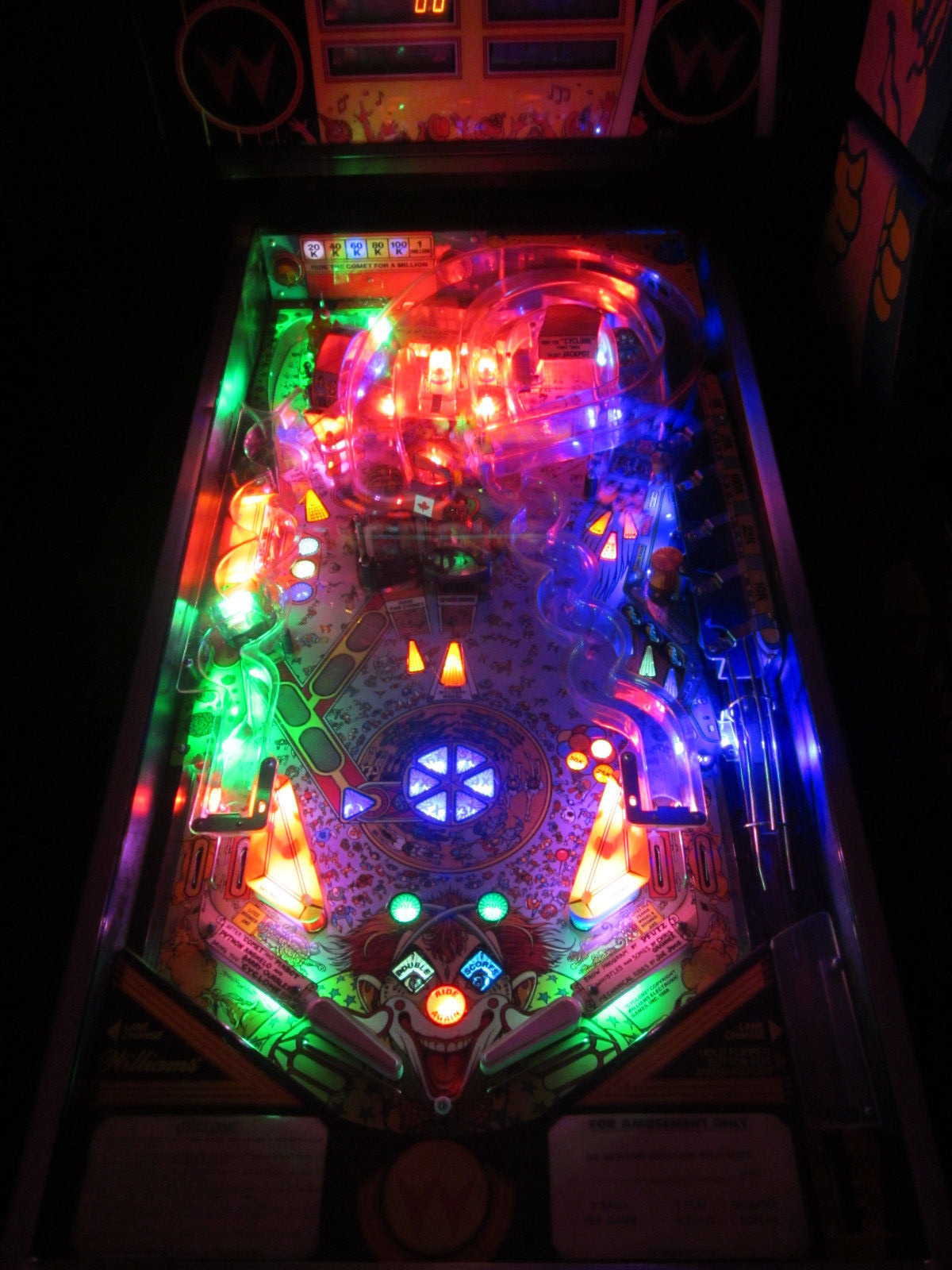 CYCLONE - NON GHOSTING Lighting Kit custom SUPER BRIGHT PINBALL LED KIT