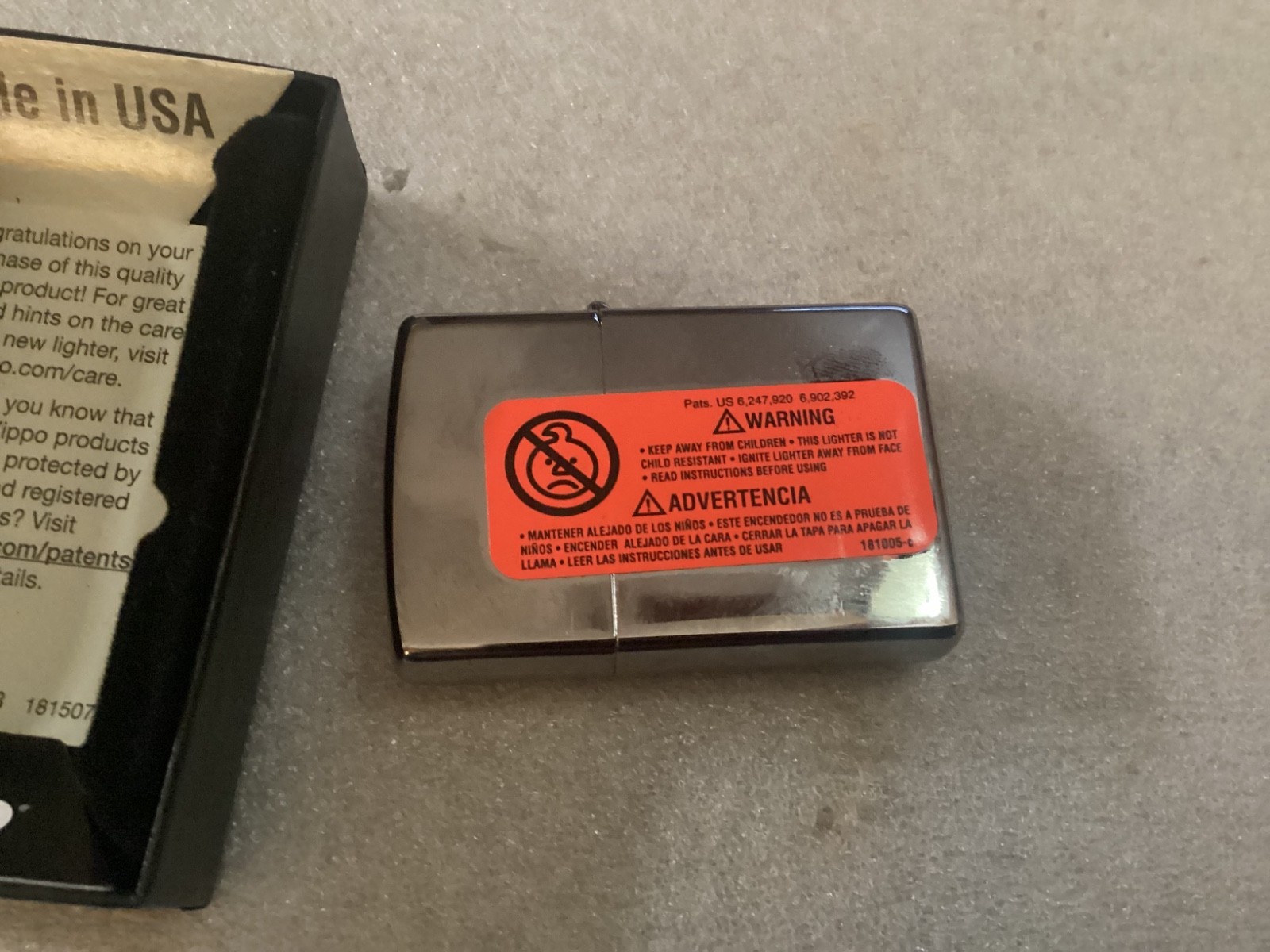 ZIPPO K 20 LIGHTER