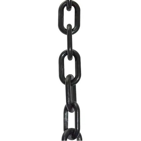 Plastic Chain, Black, 50 Ft Length, Gloss, 50003-50