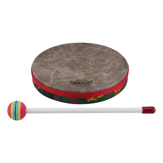 Remo - KD-0108-01- - **Remo Asia**, Drum, Kids Percussion, Frame Drum, 8"