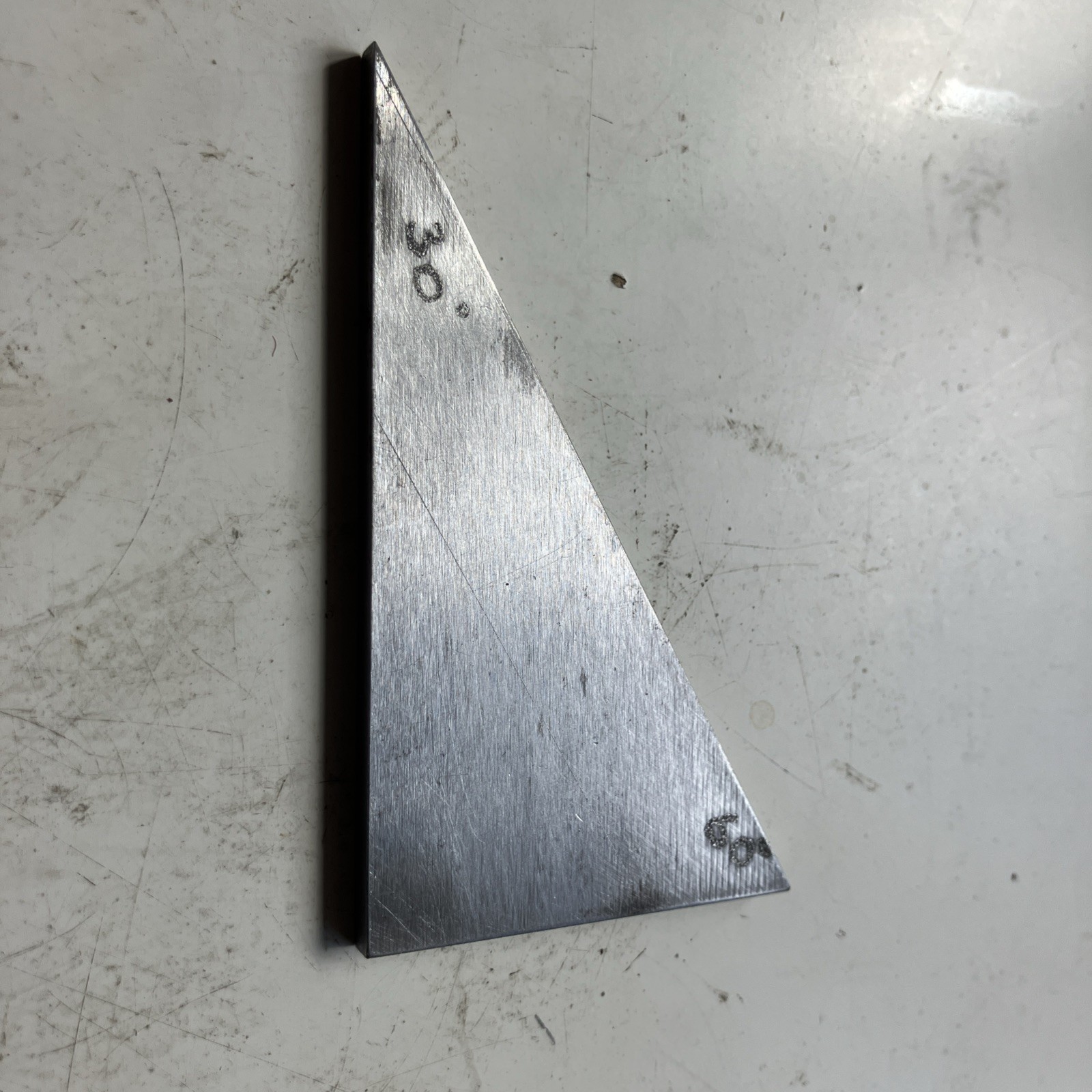 Five Steel Toolmakers Precision Angle Gauges / Plates