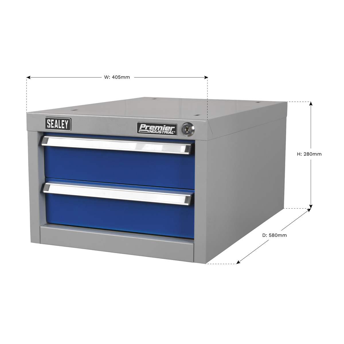 Sealey Premier Industrial� Double Drawer Unit for API Series Workbenches API15
