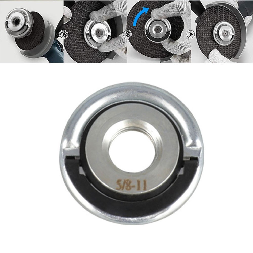 5 8 11 Thread Self Locking Grinder Pressing Plate Flange Nut for Wheels