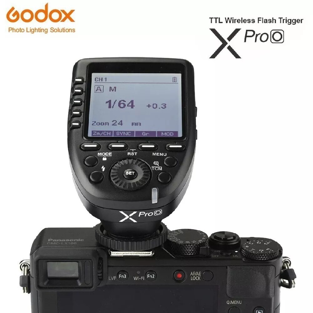 Godox Xpro-O TTL HSS 2.4G Flash Trigger Transmitter For Olympus Panasonic Flash