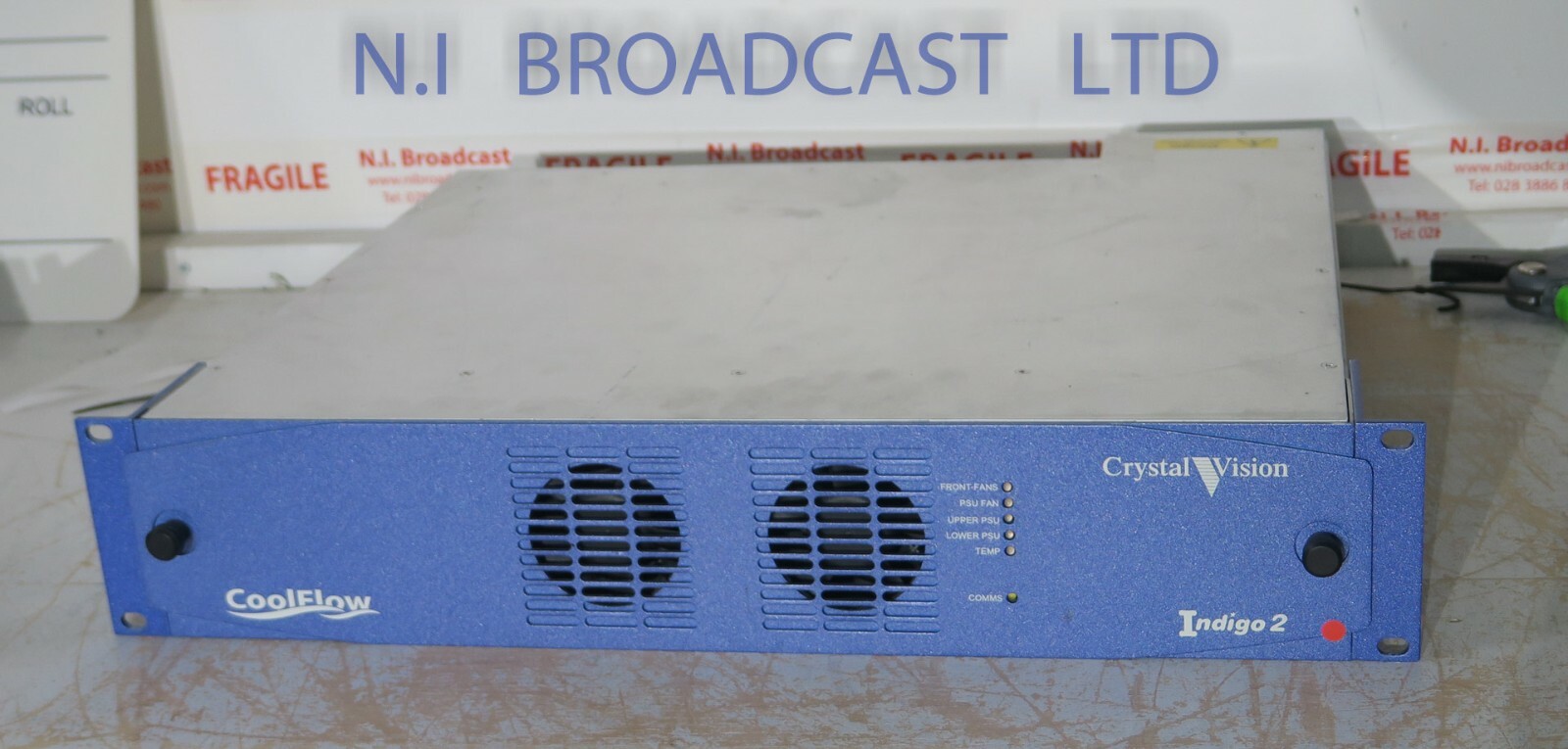 Crystal Vision frame with 2x Up-Down-ATXS 3G  3G/HD/SD synchronising up/down/cro