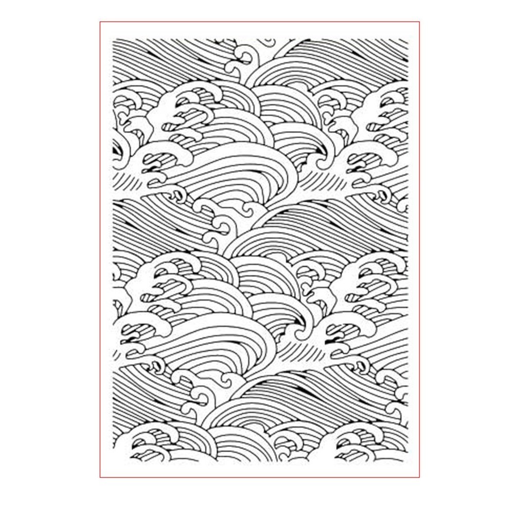 Get Creative with Plastic Embossed Folder DIY Craft Stencil for Scrapbooking