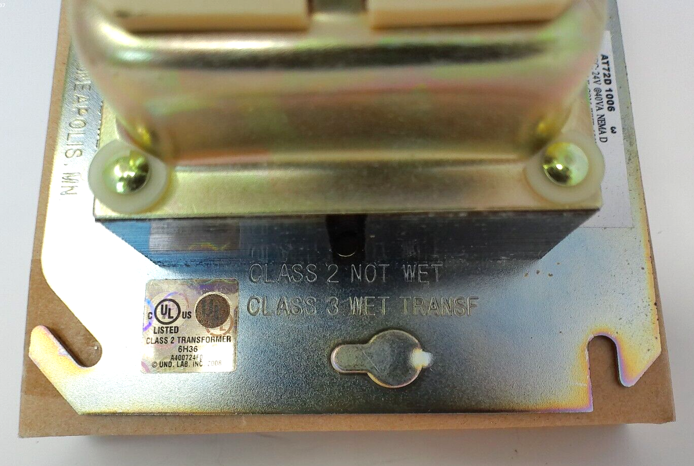 Honeywell AT72D 1006 Transformer
