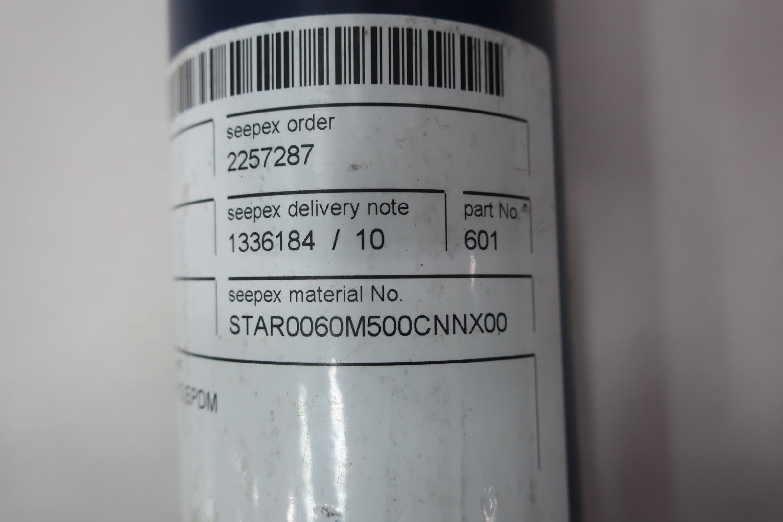 Seepex 601 Cavity Pump Stator 60/05-12 Epdm