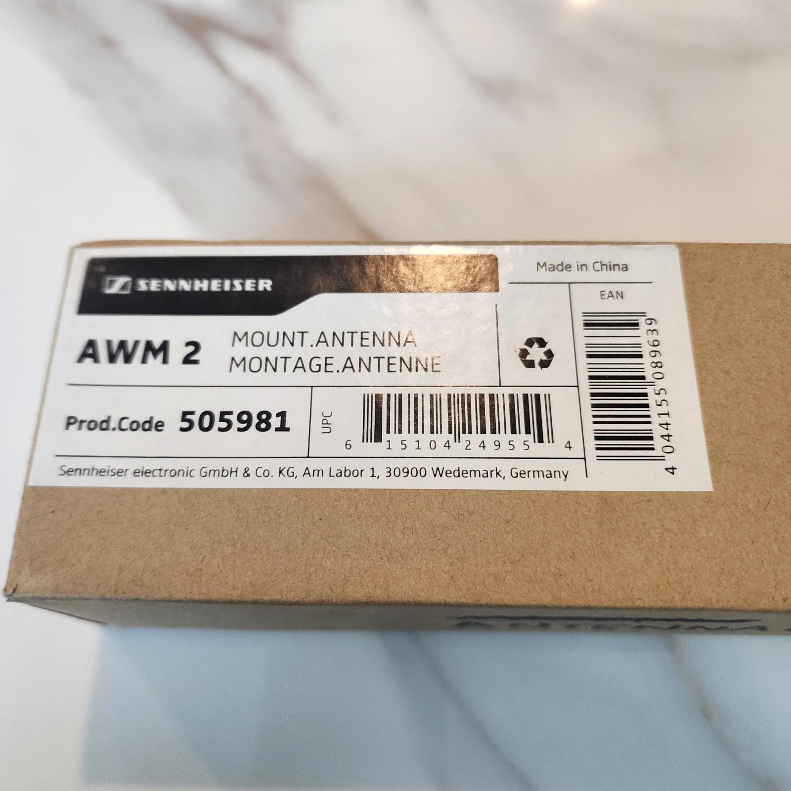 Sennheiser AWM 2 Mount Antenna 505981 Wireless Microphone System Accessory NEW