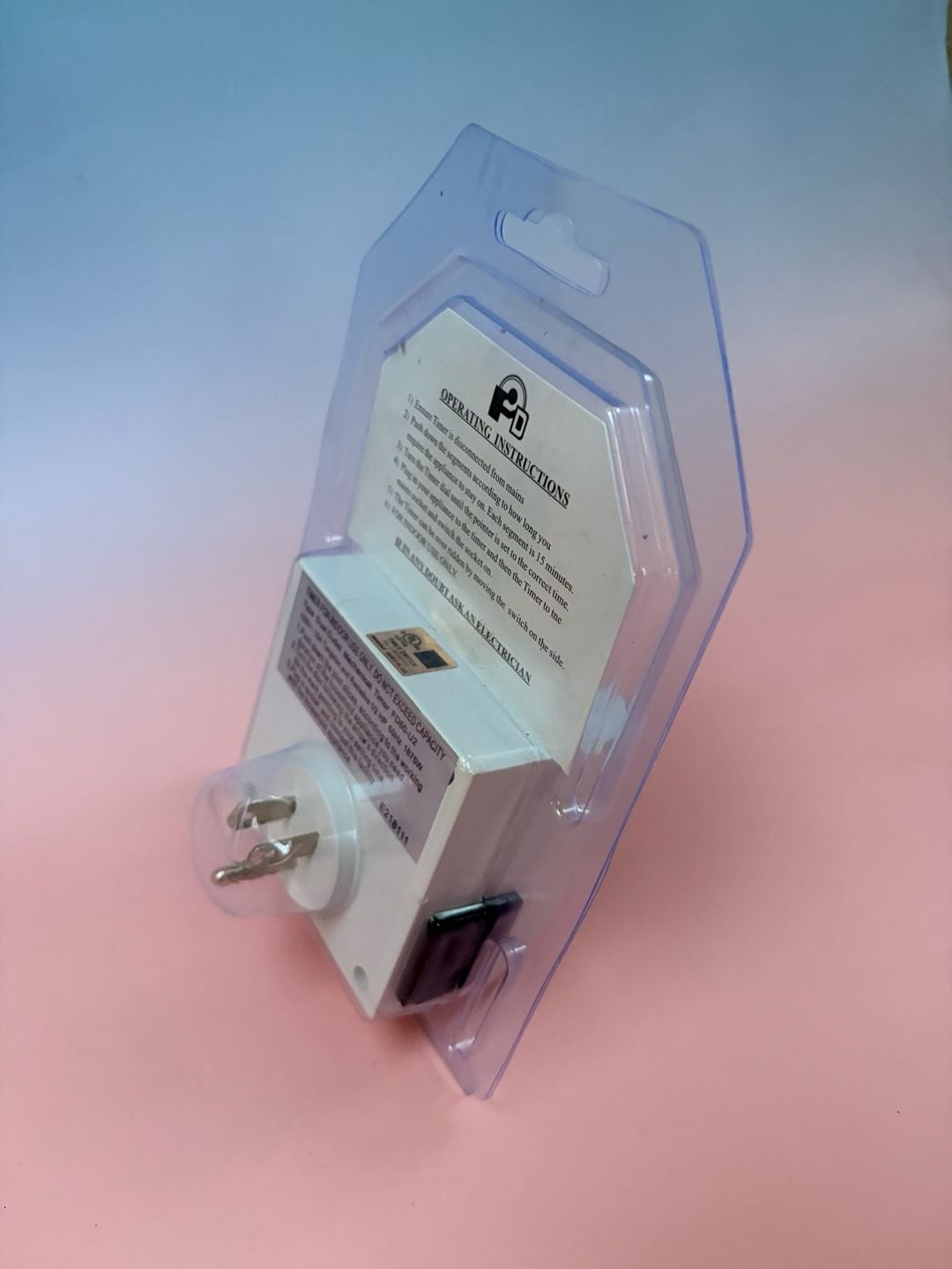 Bainian 24 Hour Plug-in Mechanical Timer FD60-U2 Dual Outlet