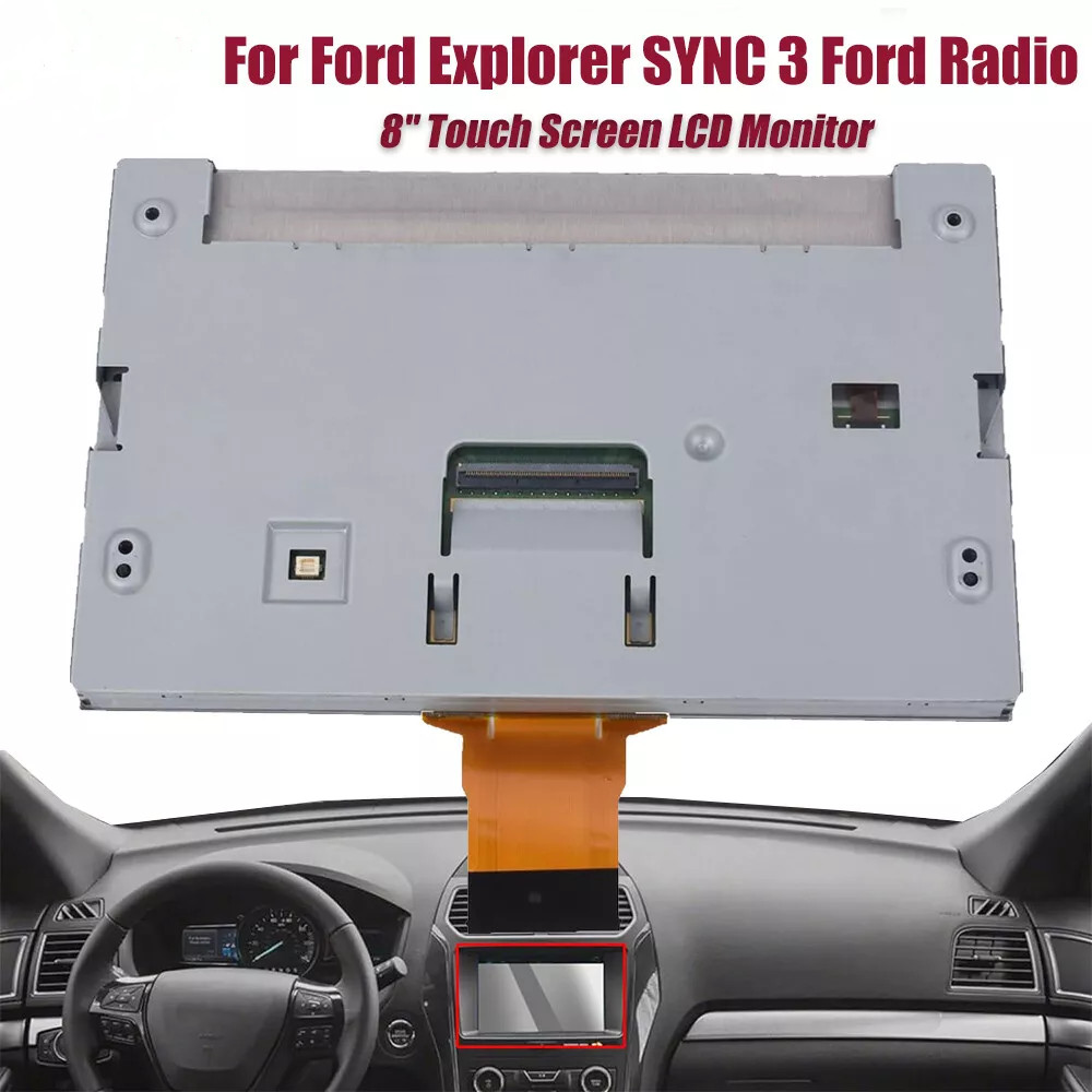 NEW Original 8" Touch Screen LCD Monitor For Ford Escape 2013 - 2018