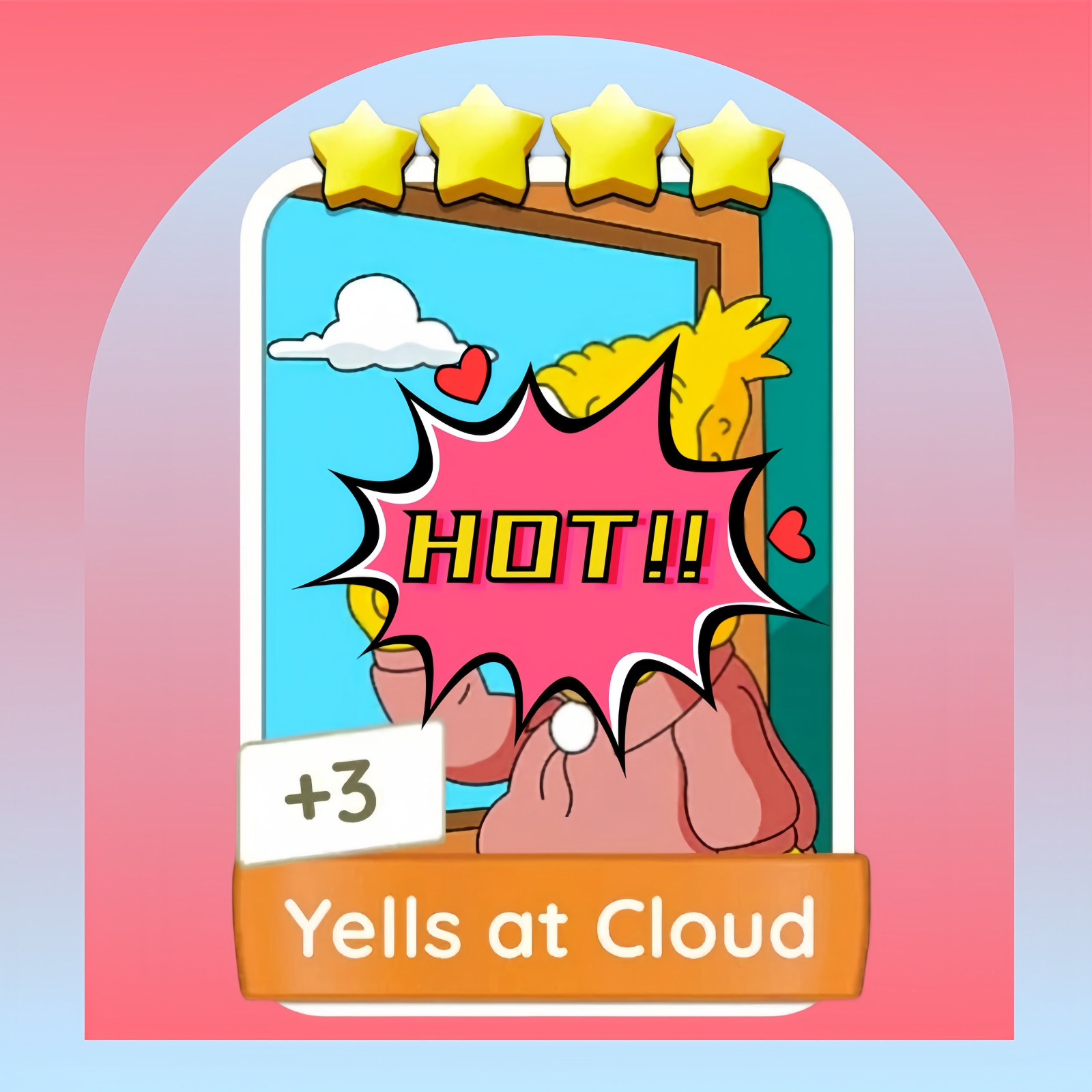 ⚡ONLINE NOW⚡Yells at Cloud⭐⭐⭐⭐ Monopoly Sticker Go Set 16-2⚡