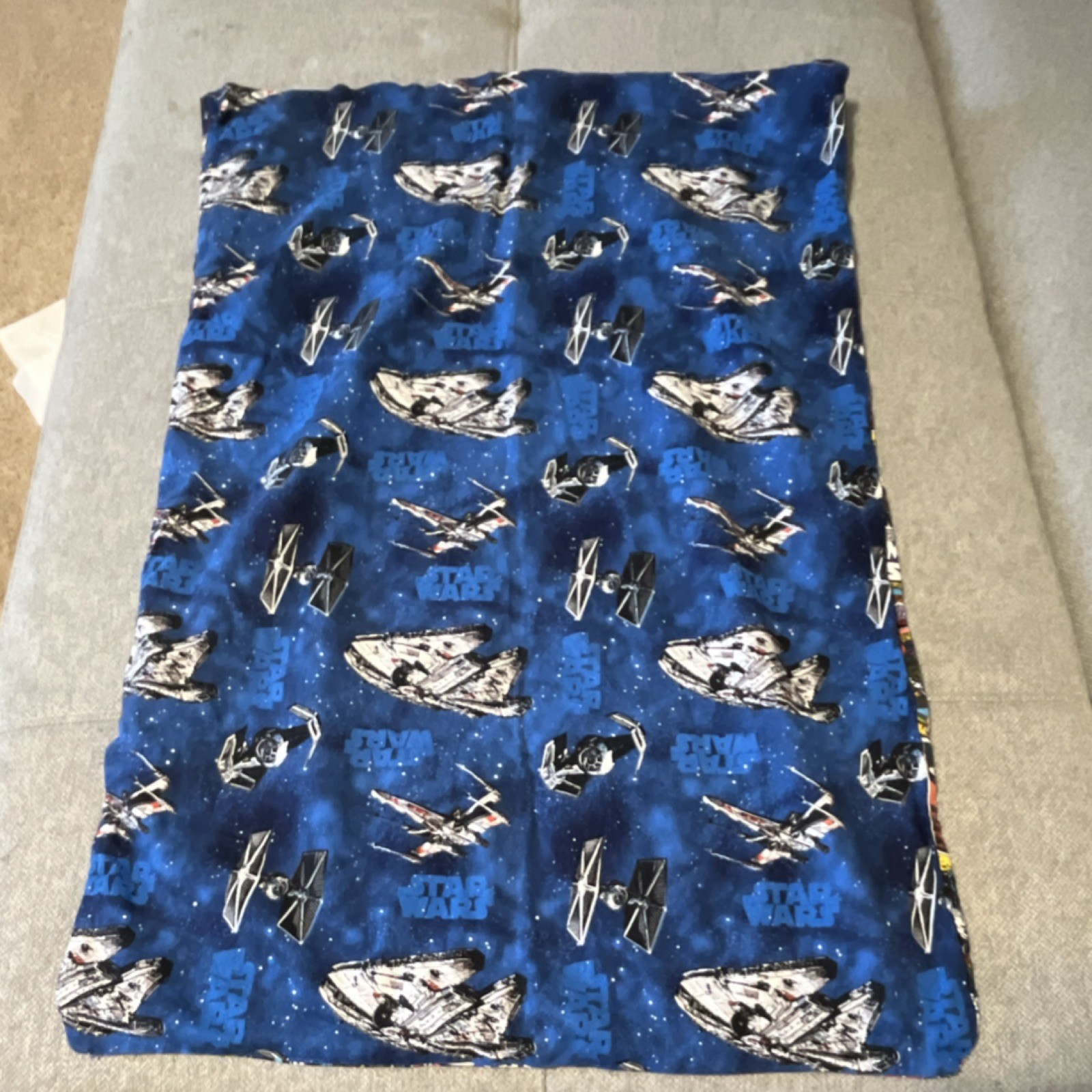 Star Wars Comic Book Pillowcase roughly 19”x29” Cotton Kids Teens Darth Vader