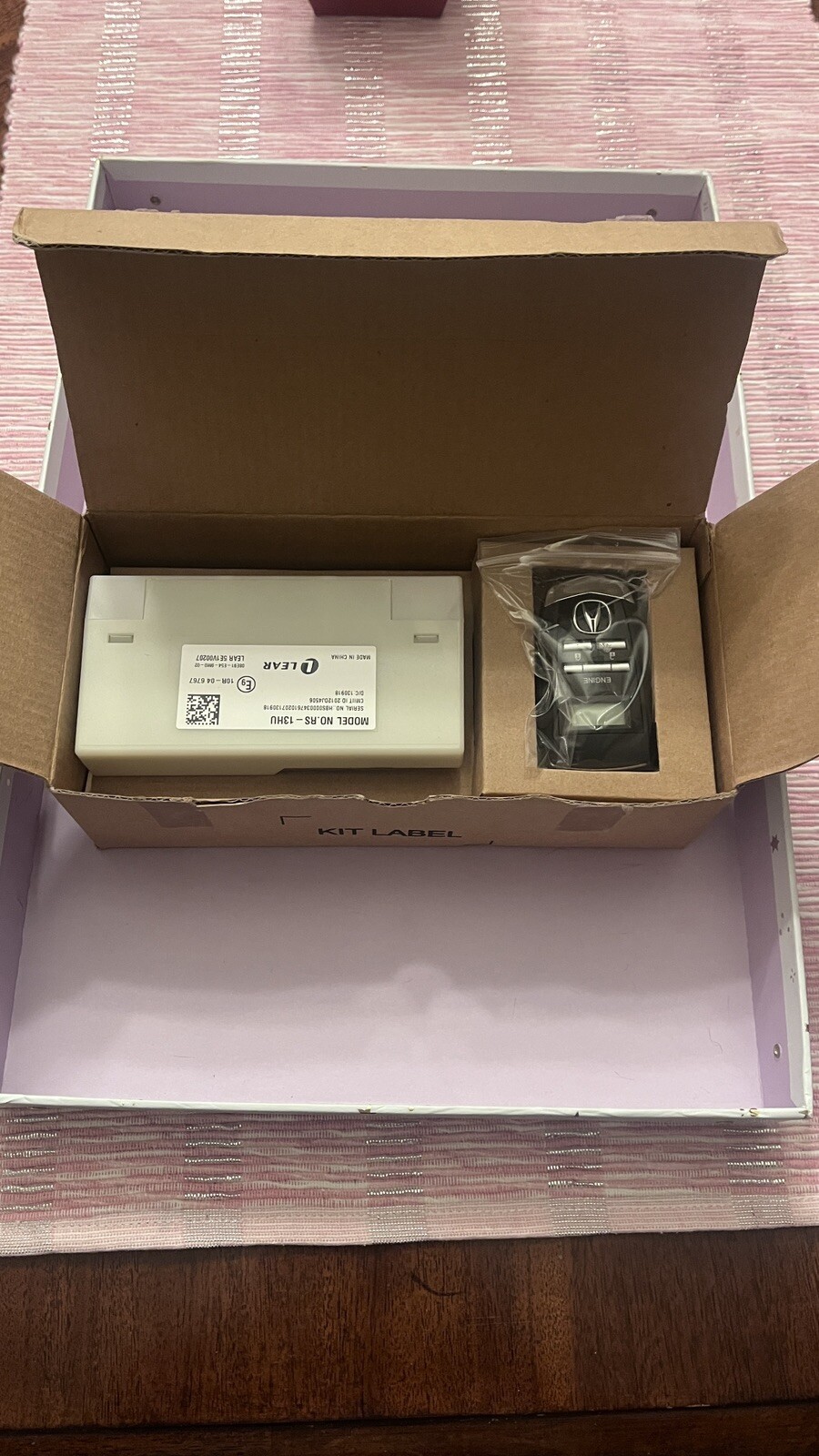 Genuine Acura Accessories 08E91-E54-900 Remote Engine Start System