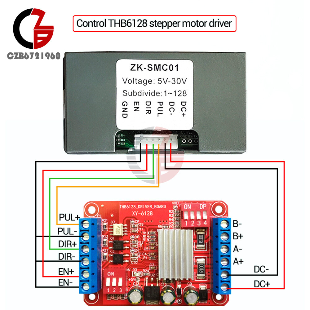 SMC01 42/57 Stepper Motor Controller Reverse Angle Pulse Speed Control Board New