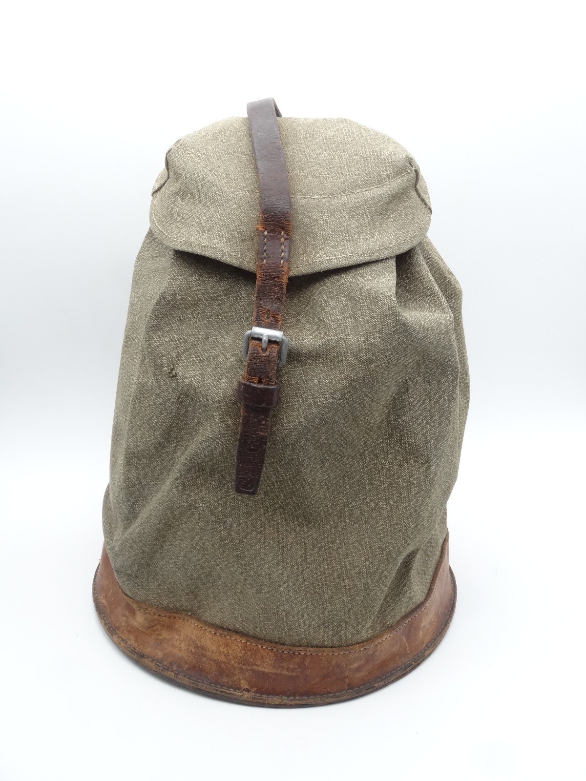 Swiss Army Military Backpack Rucksack Tunnel Canvas Salt & Pepper Switzerland