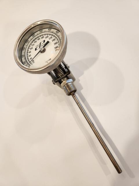 Cole Parmer Bimetal Thermometer, EW-90590-37, Adjustable Angle, 50-550F