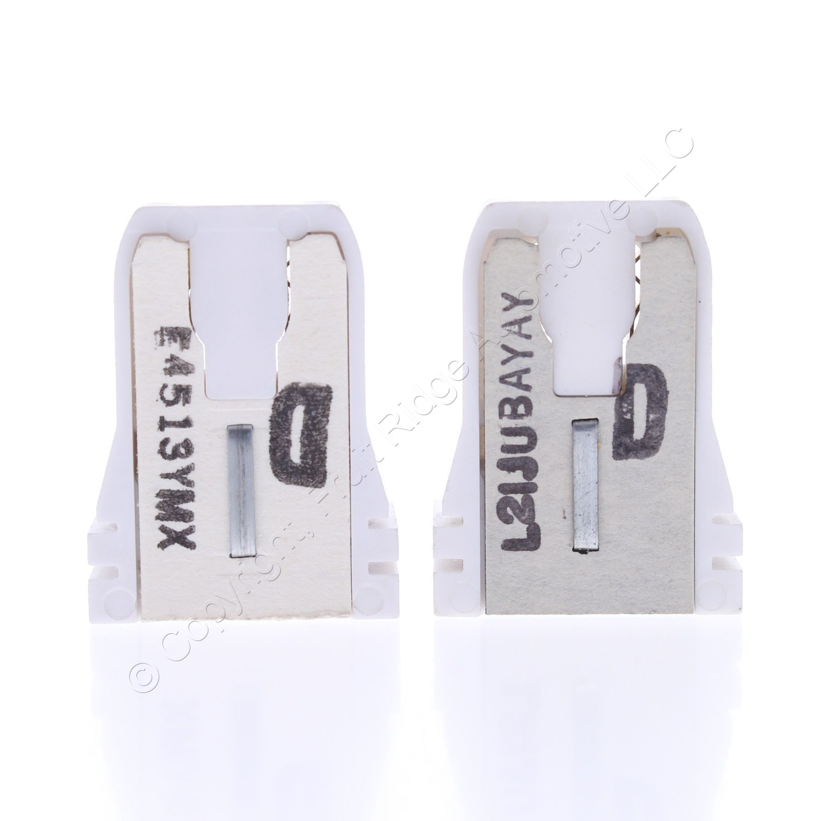 2-Pack Leviton Fluorescent Lamp Holder Light Socket G13 Base T8 T12 Medium 13351