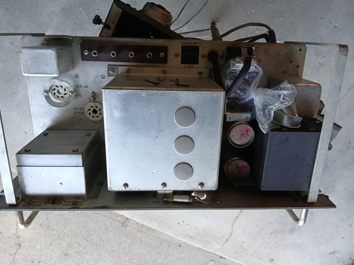 Bendix Signal Corps US Army BC-638-A frequency meter Receiver Untested For Parts