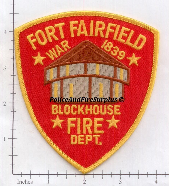 Maine - Fort Fairfield ME Fire Dept Patch