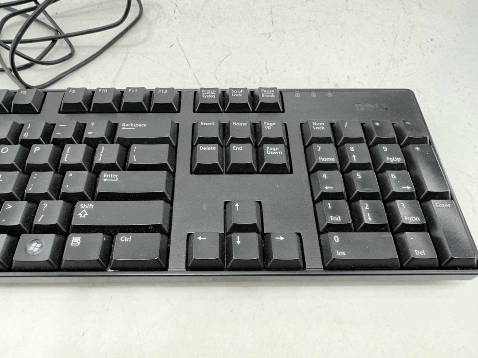 Genuine Dell L30U Quiet Slim Black USB Keyboard Wired