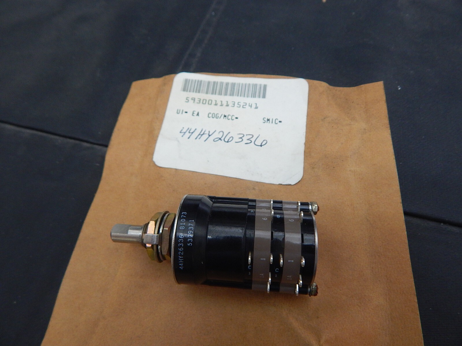 GRAYHILL 44HY26336 ROTARY SWITCH 5930-01-113-5241, 5379371 - USA FAST SHIPPING